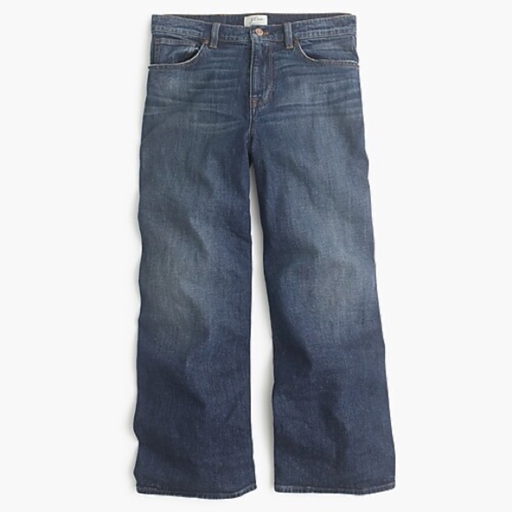 J Crew Rayner Wide Leg Jean
